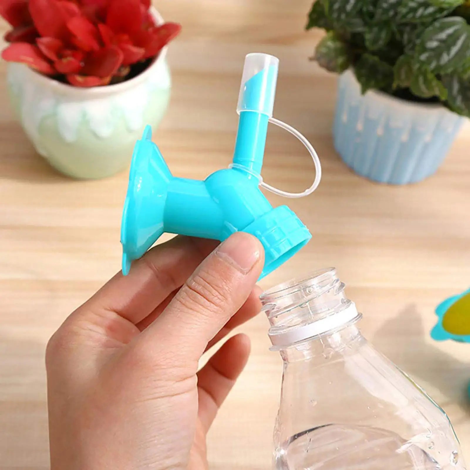 Watering Nozzle Sun Flower Automatic Watering Waterer Gardening Beverage Bottle Plant Irrigation Garden Watering Tools Zpaxo