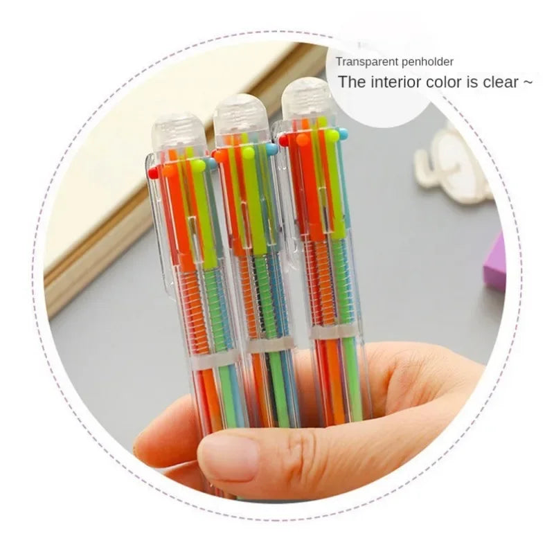 1 Multi Ballpoint Pen Novelty Korean Stationery Office Home Writing