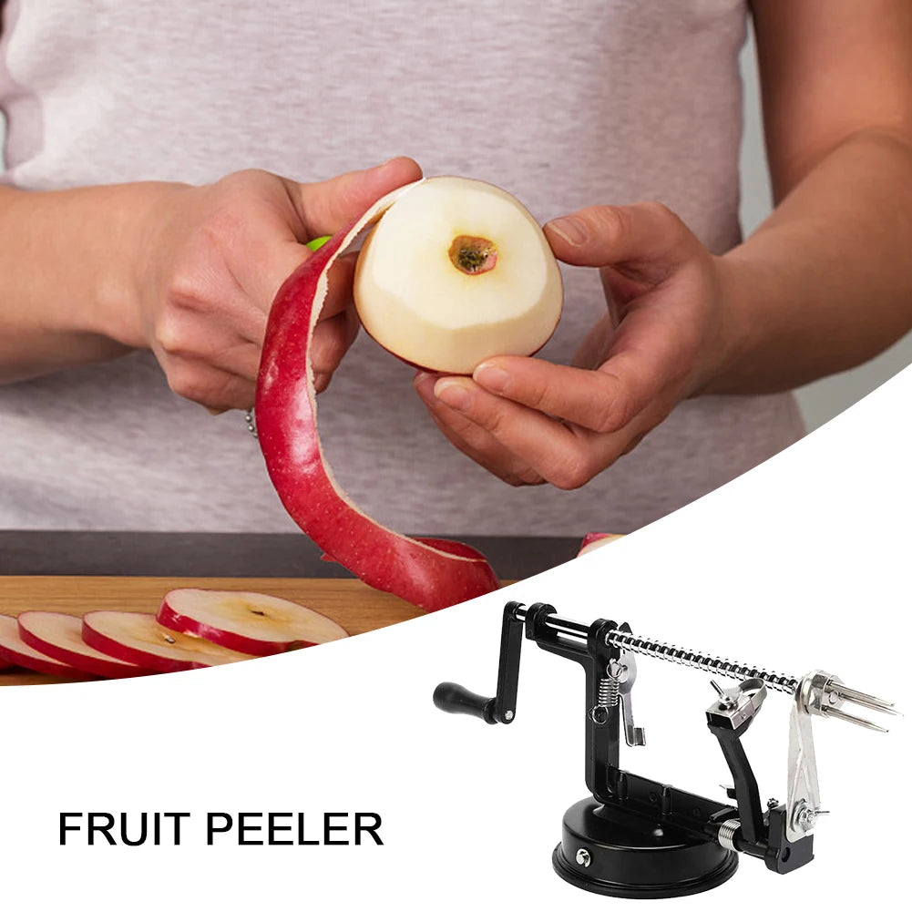 1 Apple Potato Peeler Versatile Fruit Slicing Machine Stainless Steel