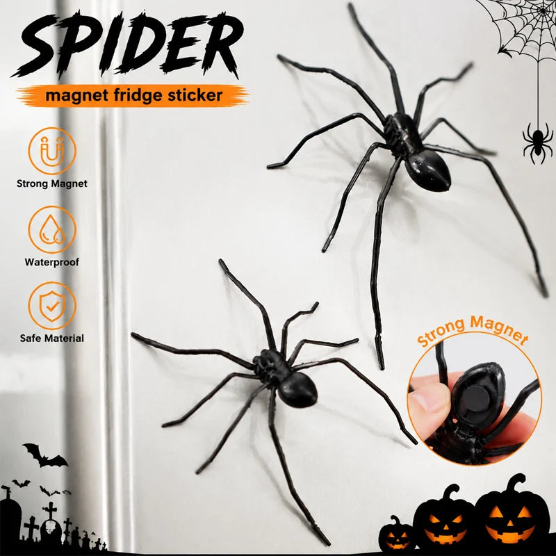 Realistic Spider Magnetic Fridge Magnets Home Kitchen Car Decoration