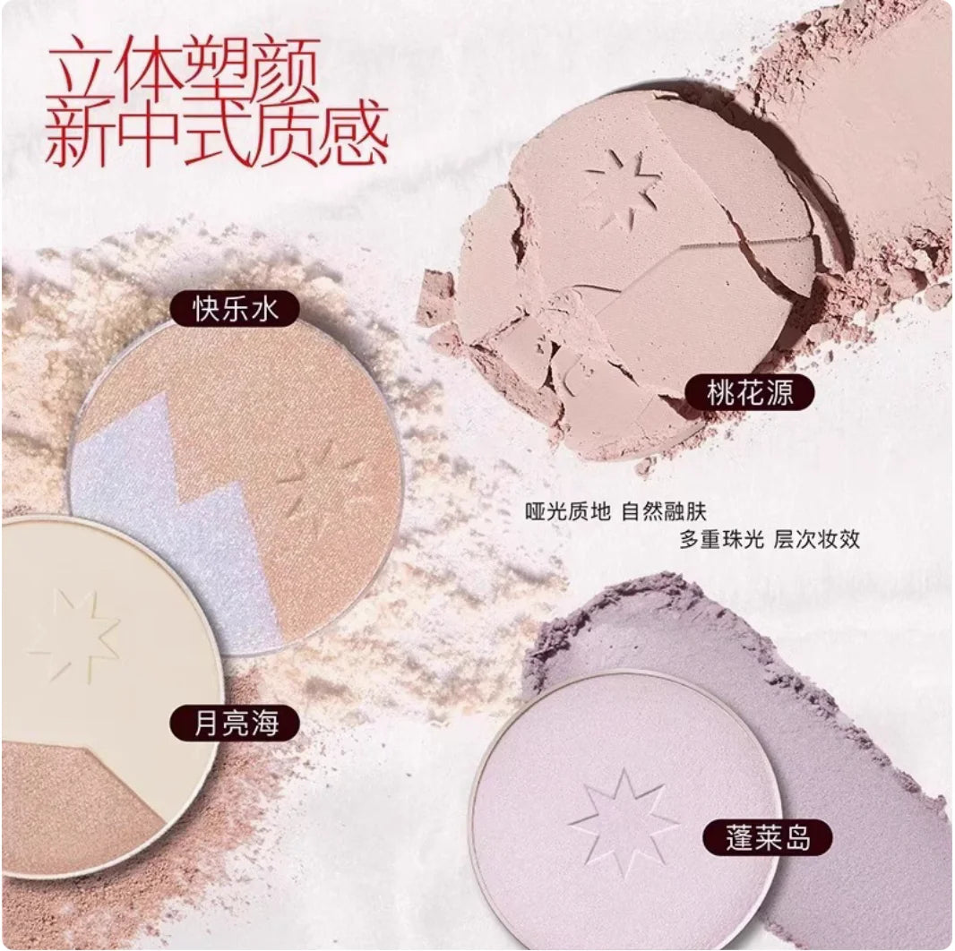 Girlcult Highlighter Palette Matte Stain Shimmer Texture Highlighting Zpaxo