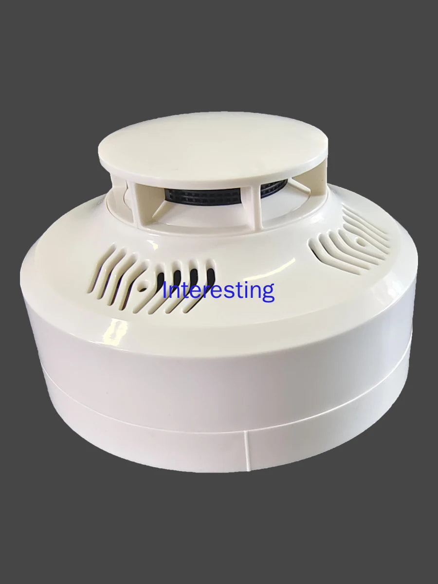 220V Switch Quantity Smoke Sensor Normally on Normally Closed Networked Smoke Alarm Dry Contact Signal Wired Smoke Sensor Zpaxo 220V