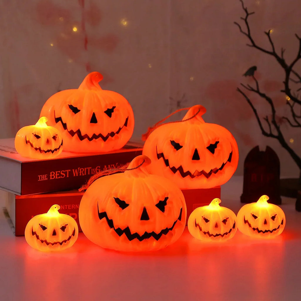 Battery-style Halloween LED Pumpkin Lantern Lights Jack-o-lantern