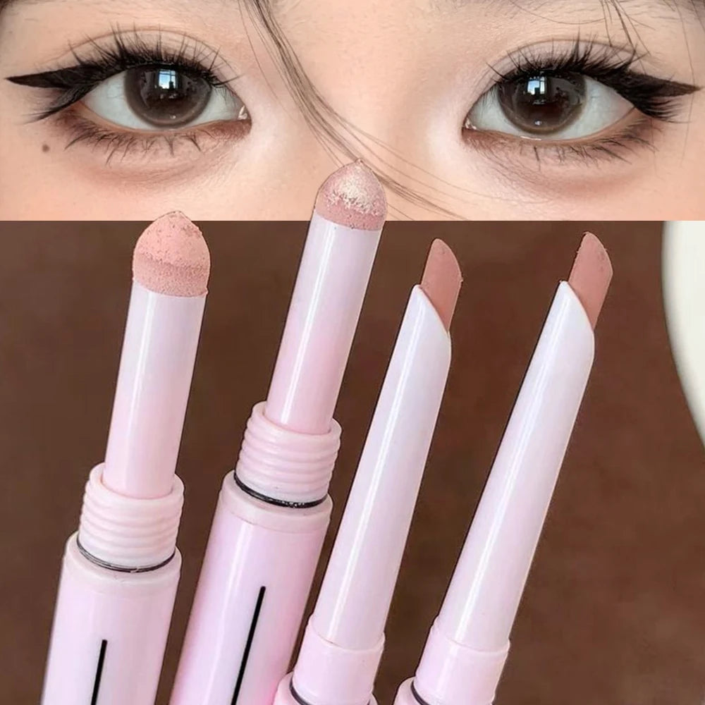 Machete-shape 1 Lying Silkworm Eyeliner Pencil Diamond Glitter Matte Zpaxo