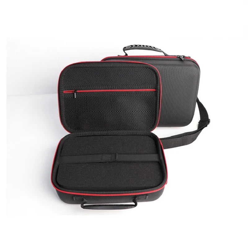 Anti-shock Compact Travel Bag with Shoulder Strap Handle and Pocket Protective Storage Nylon Case for Insta 360 X4 Accessories Zpaxo
