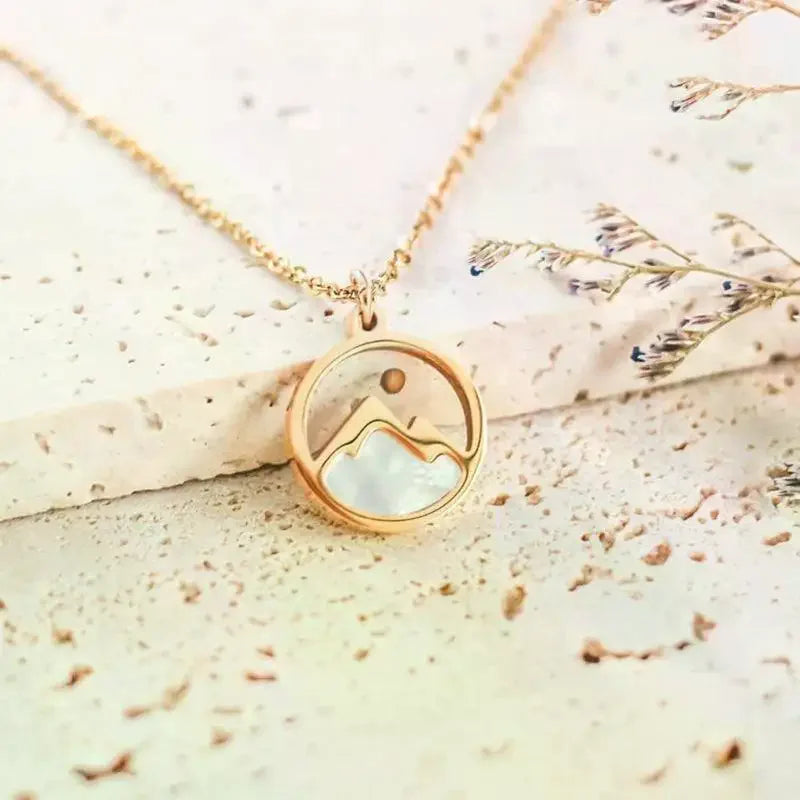 Christian Mustard Seed Gold Stainless Steel Pendant Faith Silver Chain Zpaxo