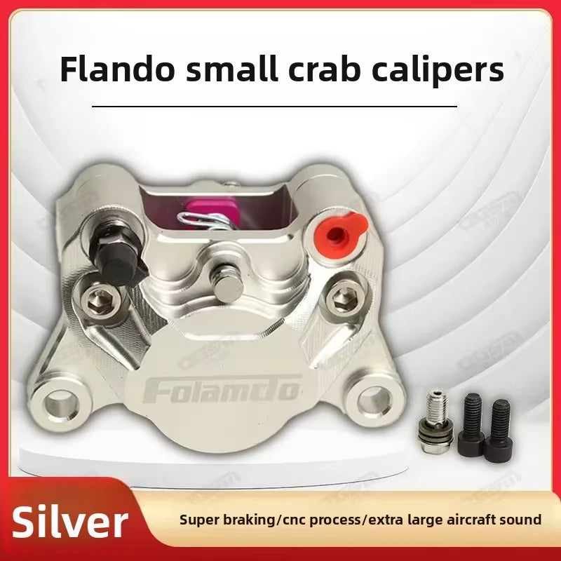CNC Dual Piston Disc Brake Caliper Pair – Motorcycle Upgrade