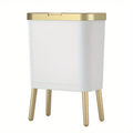 Large Square Plastic Trash Can Odor-sealing Lid Multifunctional