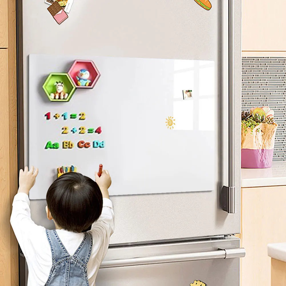 Magnetic Whiteboard Contact Paper Include Marker Magnet Eraser Stick