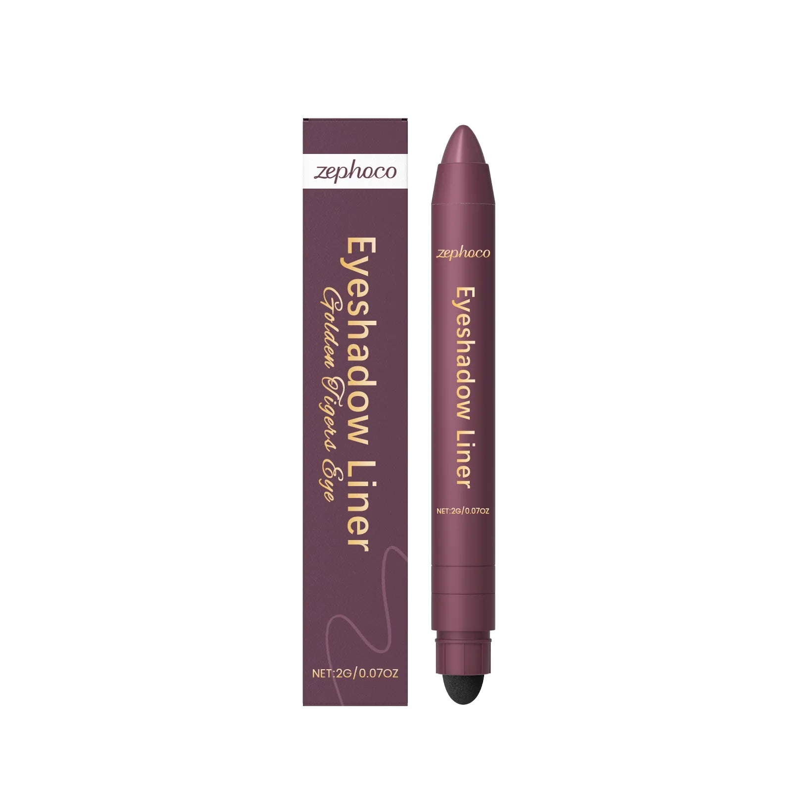 2-in-1 Waterproof Eyeshadow Liner Pen | Long-Lasting Eye Makeup 2-in-1 Eye Liner Pen Zpaxo Golden Tigers Eye