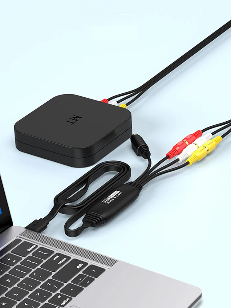 USB Video Capture Card VHS VCR TV DVD Audio Adapter AV