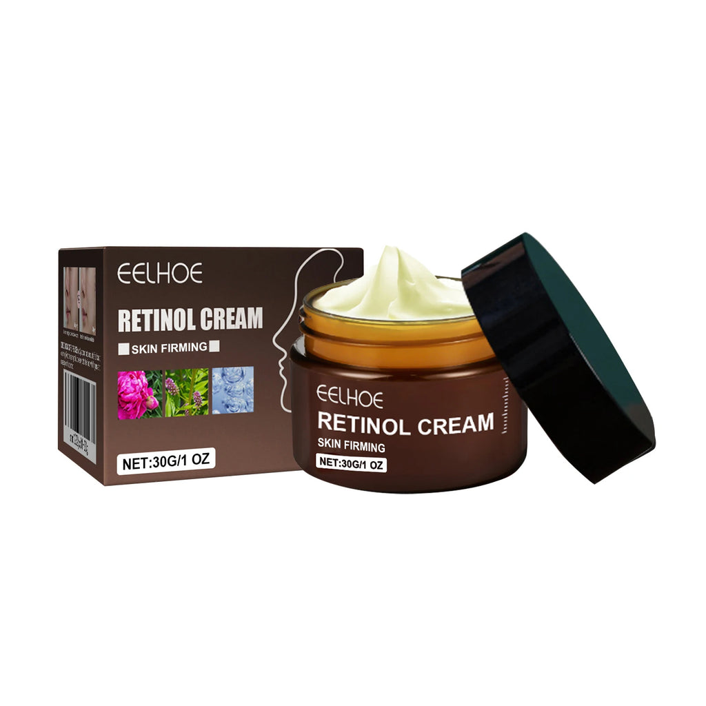 Double Retinol Facial Cream Anti-aging Fade Fine Line Wrinkle Firming Lifting Repair Skin Barrier Brightening Moisturizing Cream Zpaxo 30g