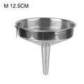 Wide Mouth Funnels For Canning Kitchen Tools Bar Wine Beer Oil Flask Funnel Stainless Steel Kitchen Accessories Metal Funnel Zpaxo 2