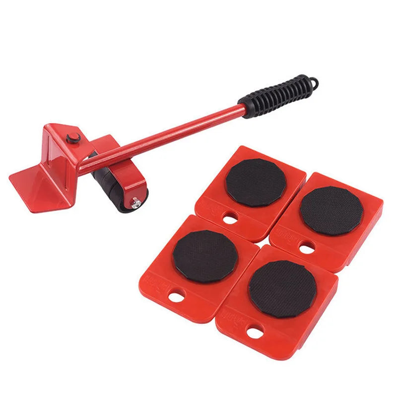 Heavy Duty Furniture Mover Roller Set – 2/4/5pcs Floor Protector Furniture Mover Set Zpaxo 5Pcs-Set