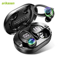 Headphones Bluetooth 5 3 Wireless Bass Stereo Over Ear Earbuds ENC