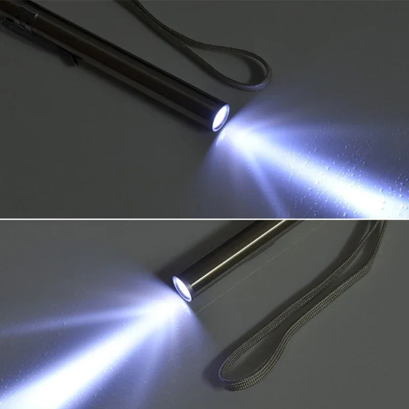ESMARTER Mini LED Pen Light USB Rechargeable Pocket Flashlight