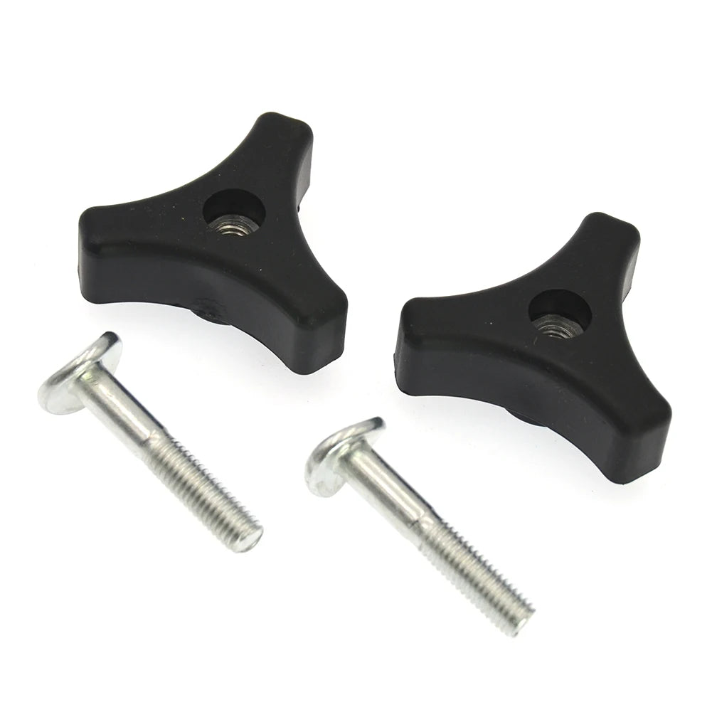 Black Lawn Machine Triangles Knob Handle Bolt Replacement Parts Zpaxo
