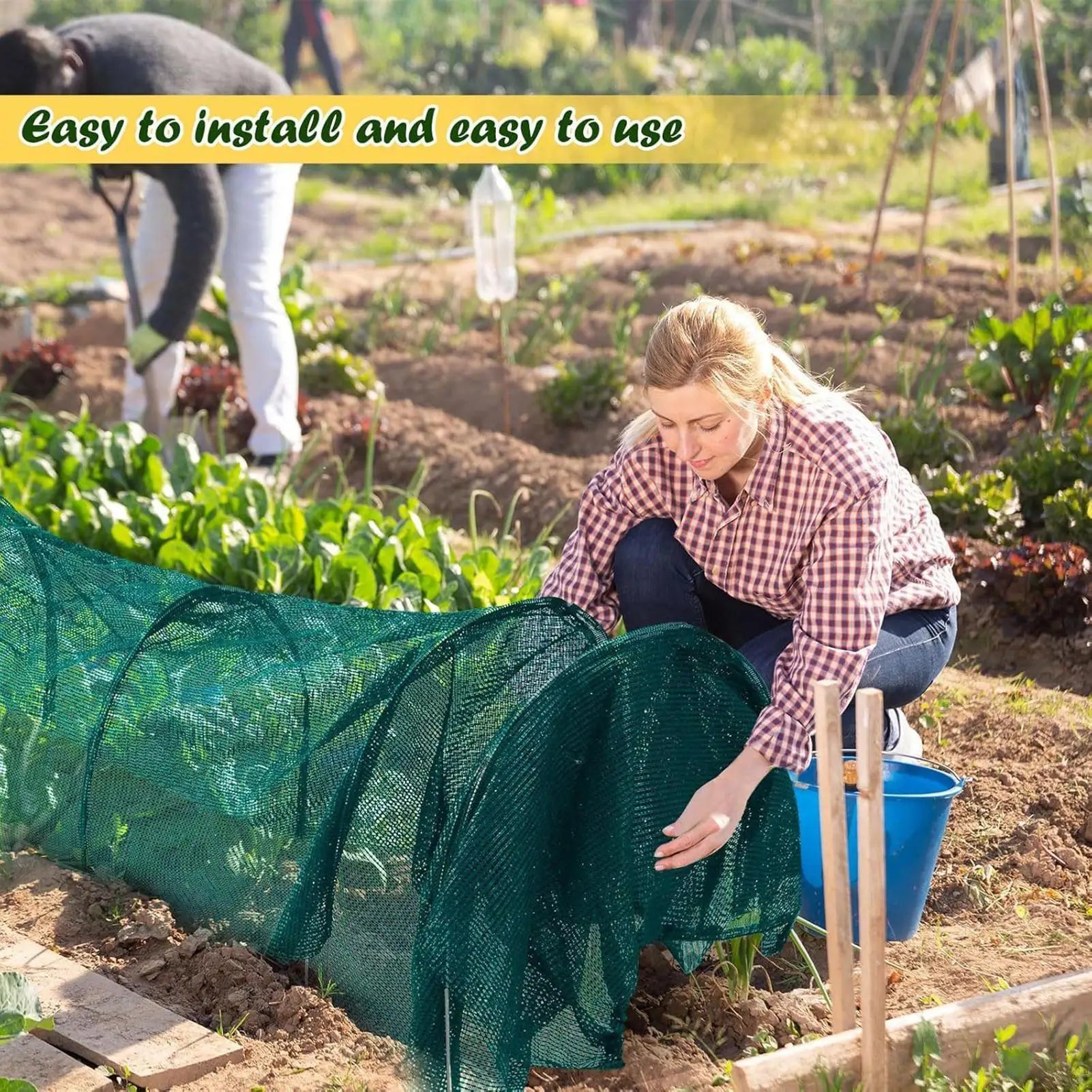 Garden Netting Raised Beds Bird Barrier Screen Vegetable Protection