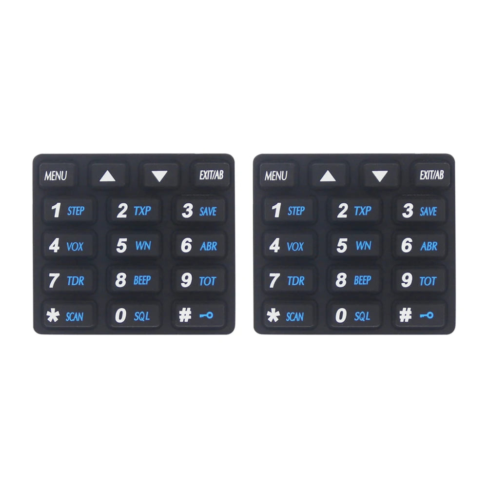 Silicone Numeric Keyboard Maintenance Keypad Replacement Parts Two