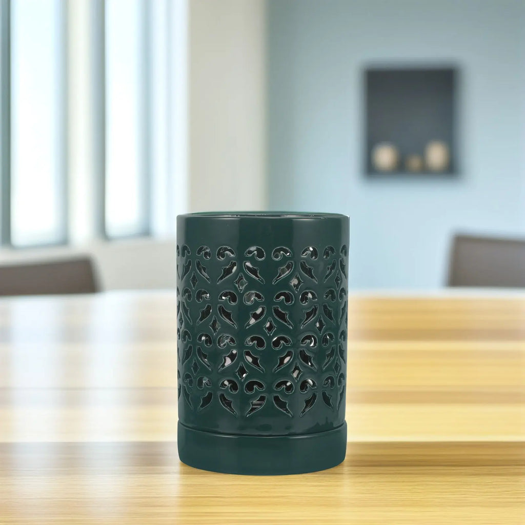Ceramic Orchid Pot Breathable Drainage Planter for Flowers Indoor Outdoor Use Stylish Colorful Flower Pot for Orchids Succulents Zpaxo