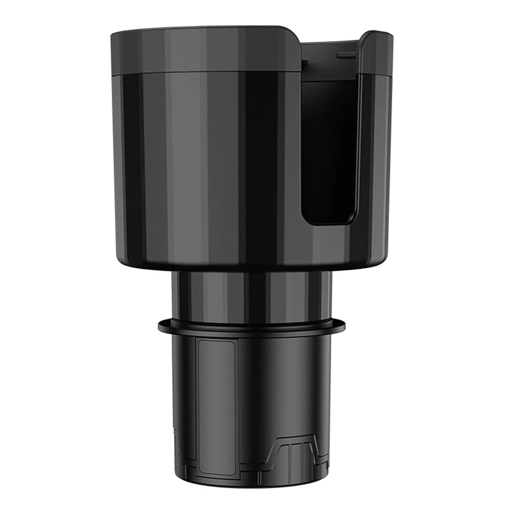 Car Cup Holder Expander Adjustable Base Beverage Bottle Anti-slip Zpaxo Black