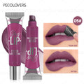 1Pc Matte Tear-Off Lip Gloss, Waterproof Semi-Permanent Peeling Lip Tattoo,Non-Transfer Velvet Lip Tint with Lightweight Formula Zpaxo 05