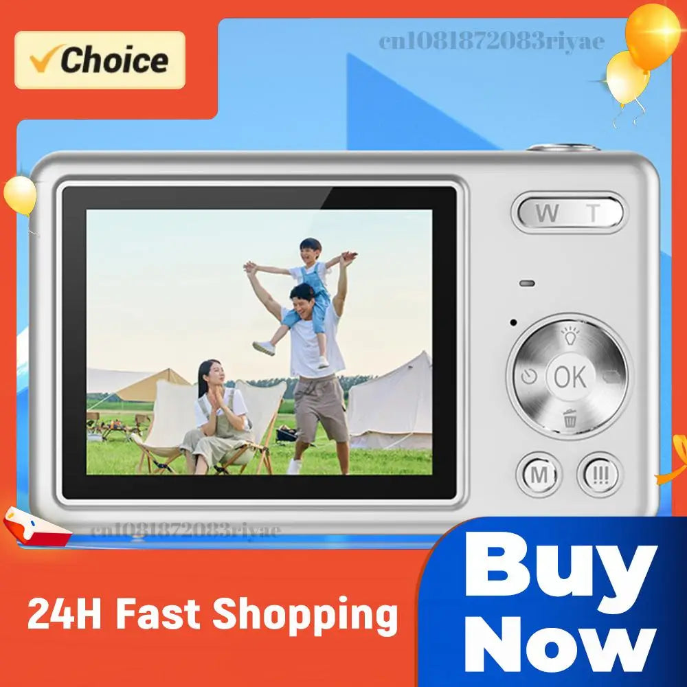 4K HD 1080P Digital Camera 96MP Autofocus Vlogging IPS Screen