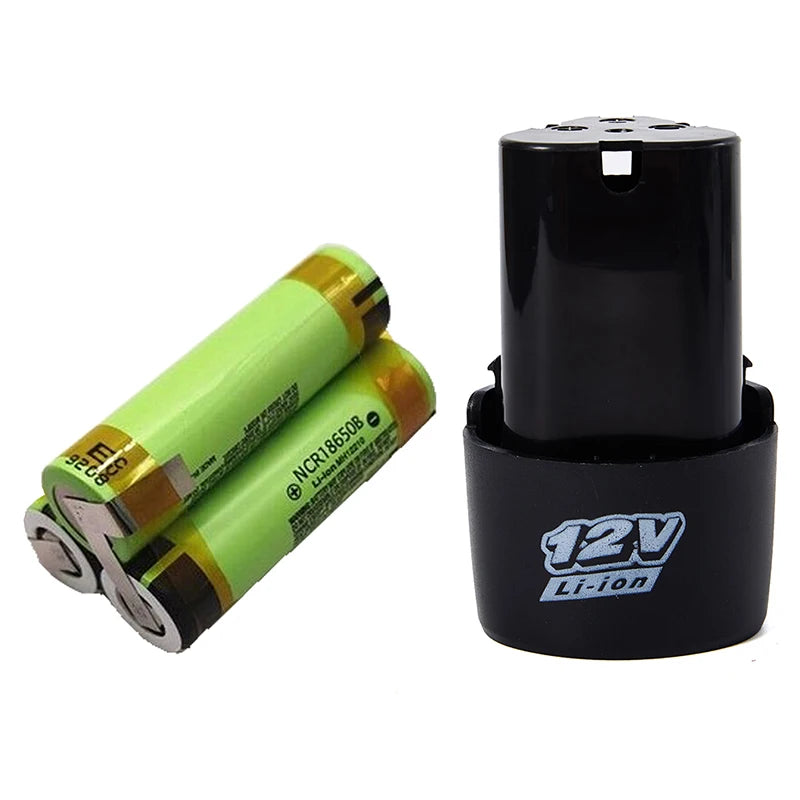 3S 10 8V 12V Screwdriver Drill Battery Case Box 18650 Hoder Brackets