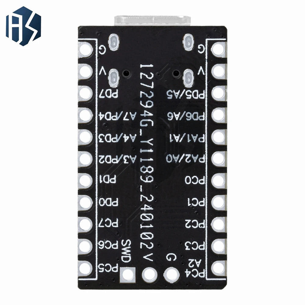 CH32V003 development board minimum system board core board RISC-V CH32V003F4P6 microcontroller module Zpaxo