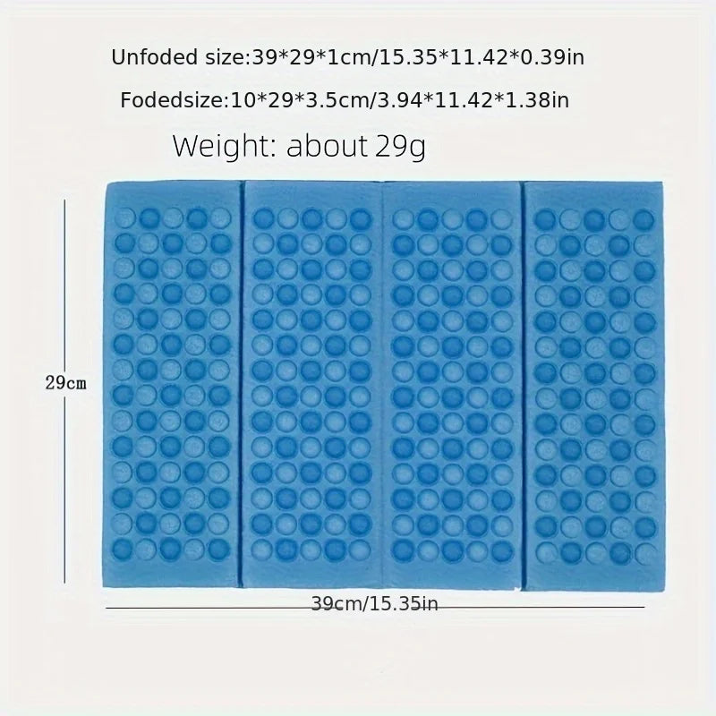 Honeycomb Massage Outdoor Mat Egg-shaped Cushion XPE Foldable Pad