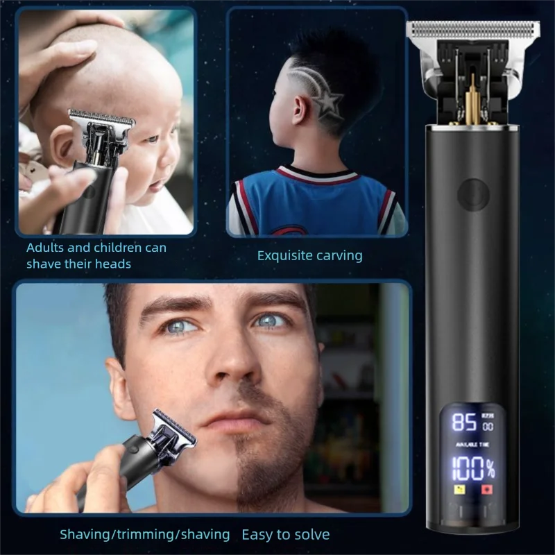 Men's Bald Head Home Electric Clipper Hair Salon Specific Shaving