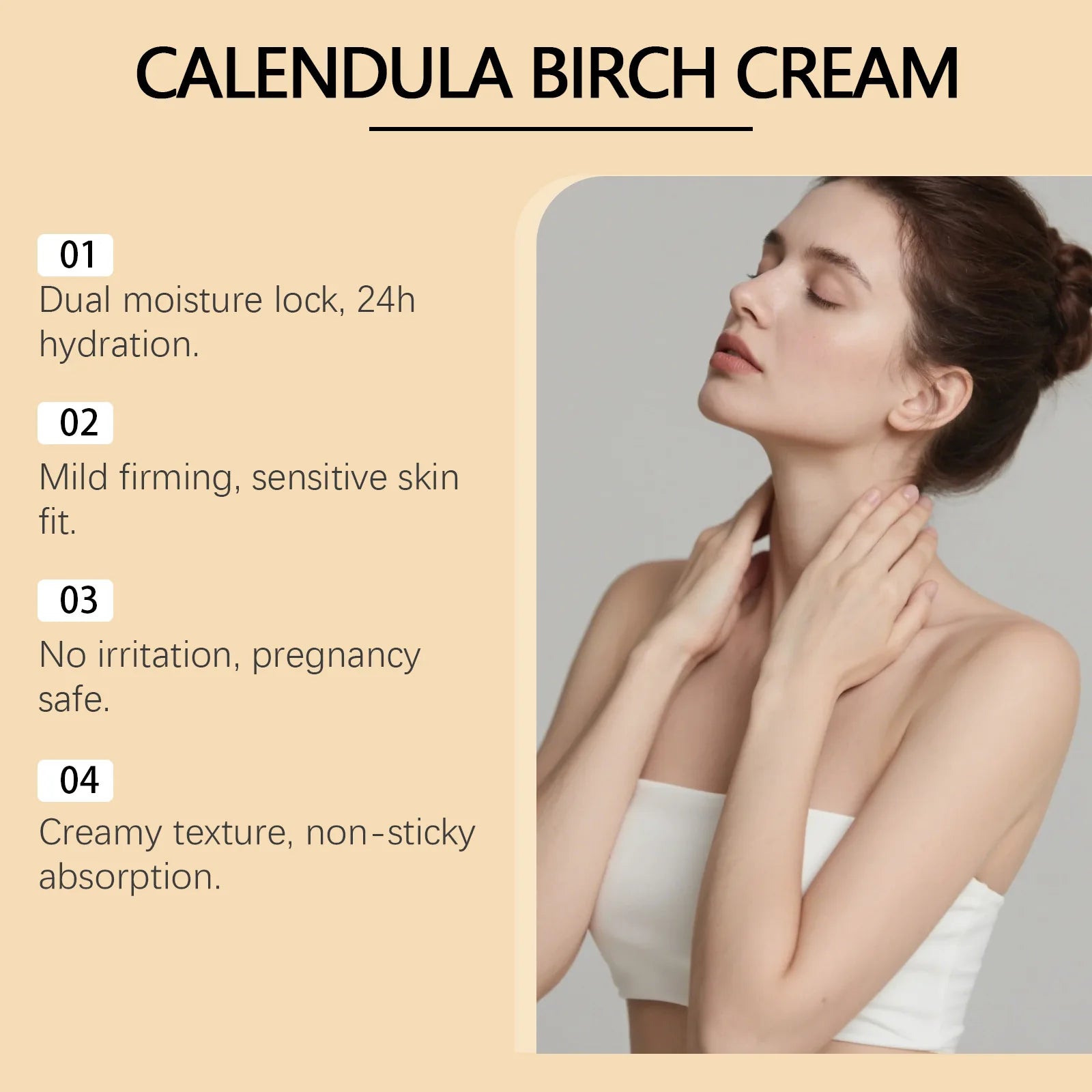 Moisturizing Cream for Face Skin, Smooth and Delicate Texture, Hydrating and Nourishing Care Cream Zpaxo