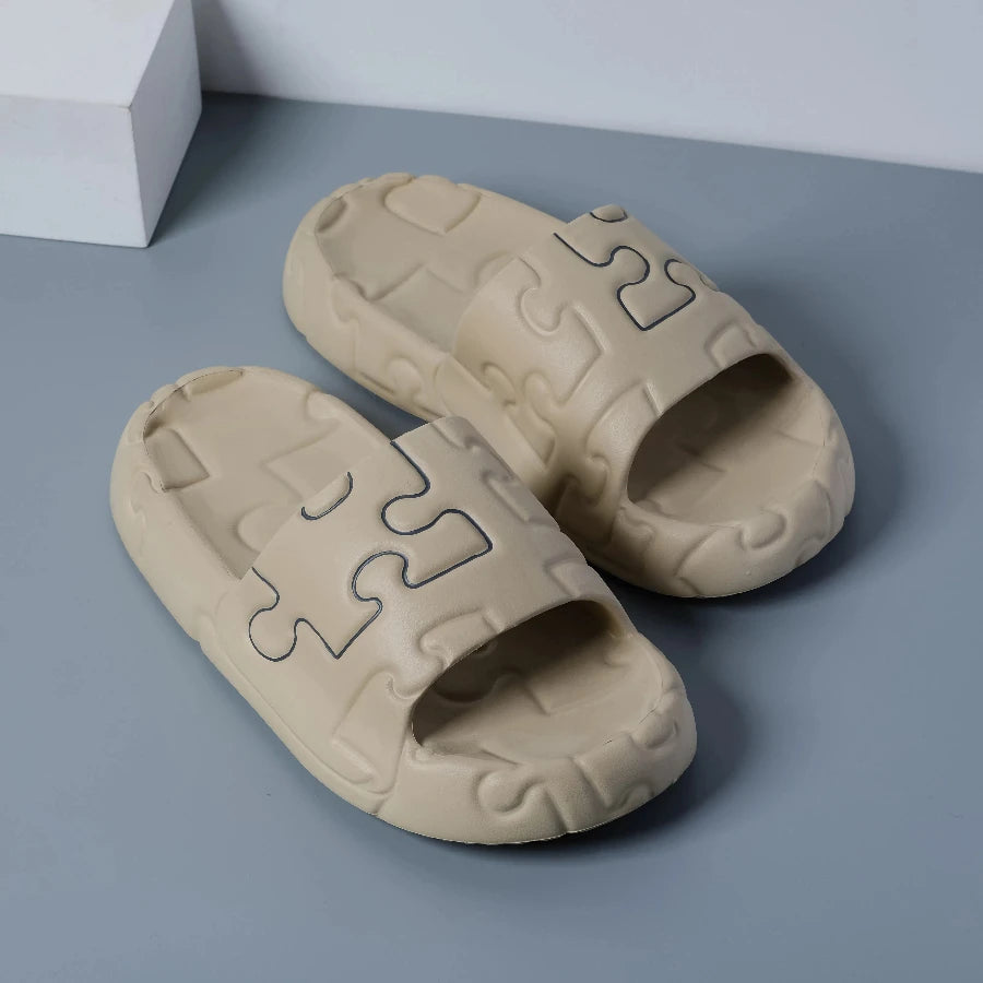 Slippers Men Suitable Outdoor Wear Summer Trendy Bathroom Non Slip
