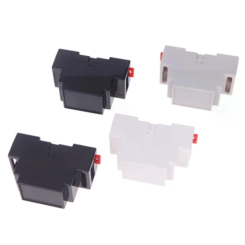 DIN Rail PLC Junction Box Plastic Electronics Project Case 4Colors Zpaxo