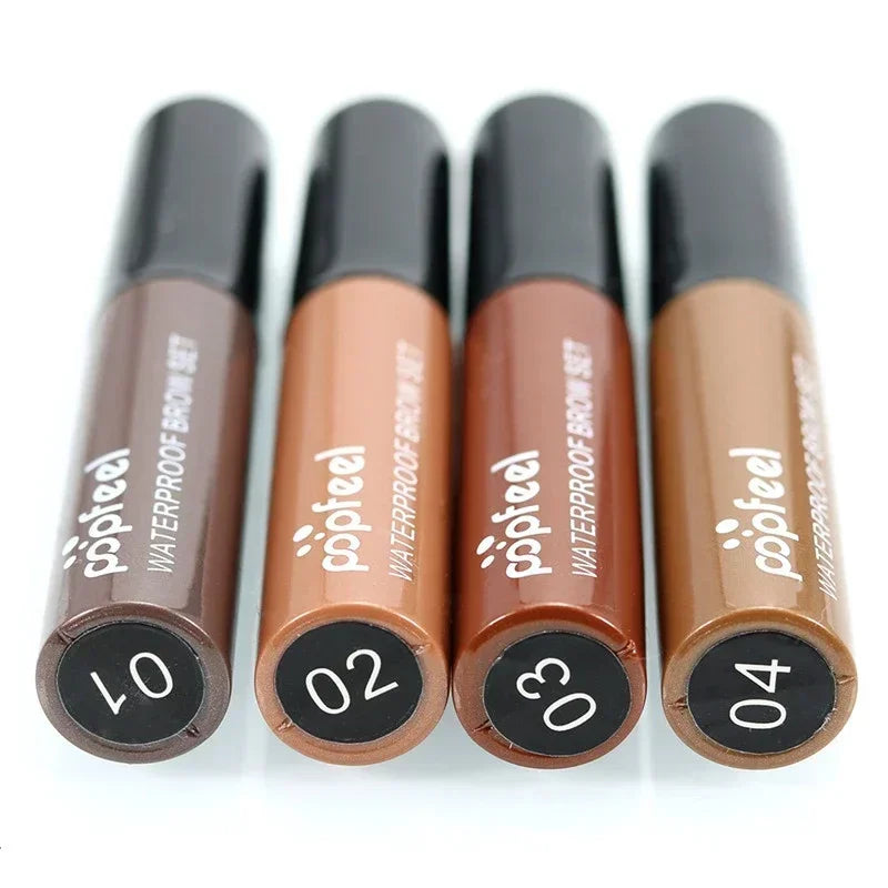 New Hot Brand Makeup Eye Brow Gel Coffee Black Brown Paint Eyebrows Gel Waterproof Eyebrow Tint Mascaras Kit Sobrancelha Fashion Zpaxo