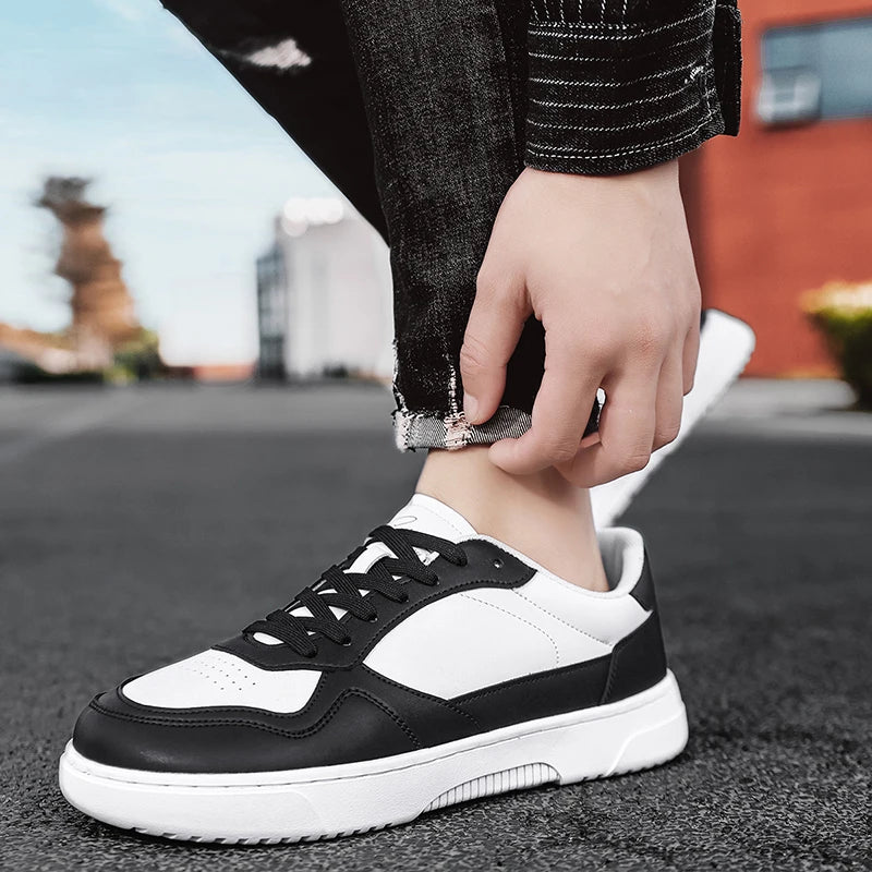 Men's Casual Sneakers Luxury Trainer Shoes Breathable Race Running