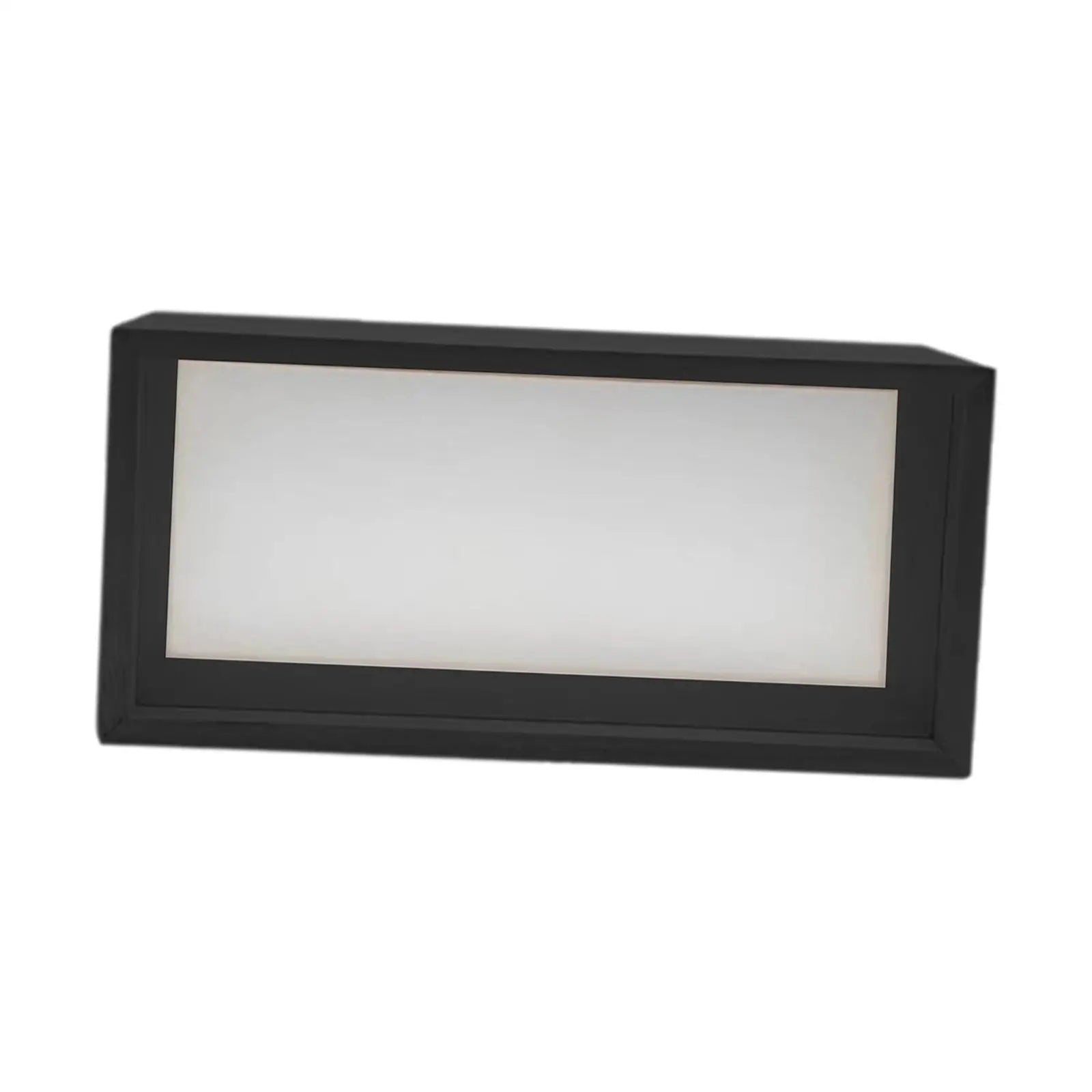 Shadow Box Picture Frame Deep Wood Shadow Box Display Case Dried Flower Display Box for Keepsake Ticket Art Flowers Award Zpaxo