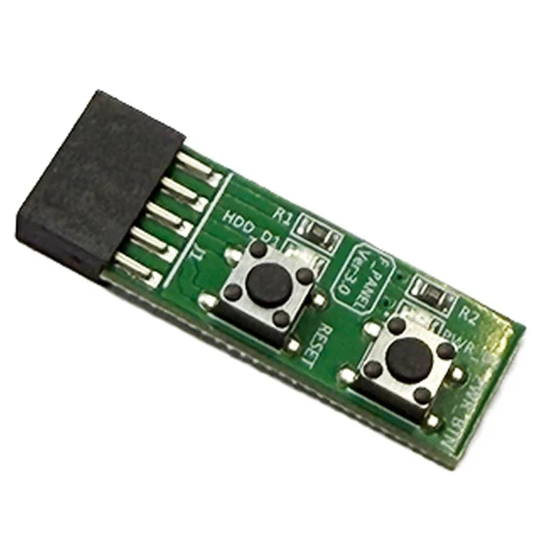 Computer Mainboard Switch Adapter 10Pin Reset Power Off Helpful DIY