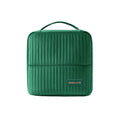 Autumn and Winter Dutch Fleece Multi Compartment Storage Foreskin Label Makeup Bag with Large Capacity and Standing Makeup Bag Zpaxo Green