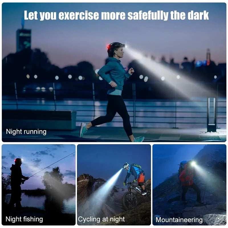 KDULIT 1000LM LED Headlamp | 18650 Rechargeable Waterproof Torch