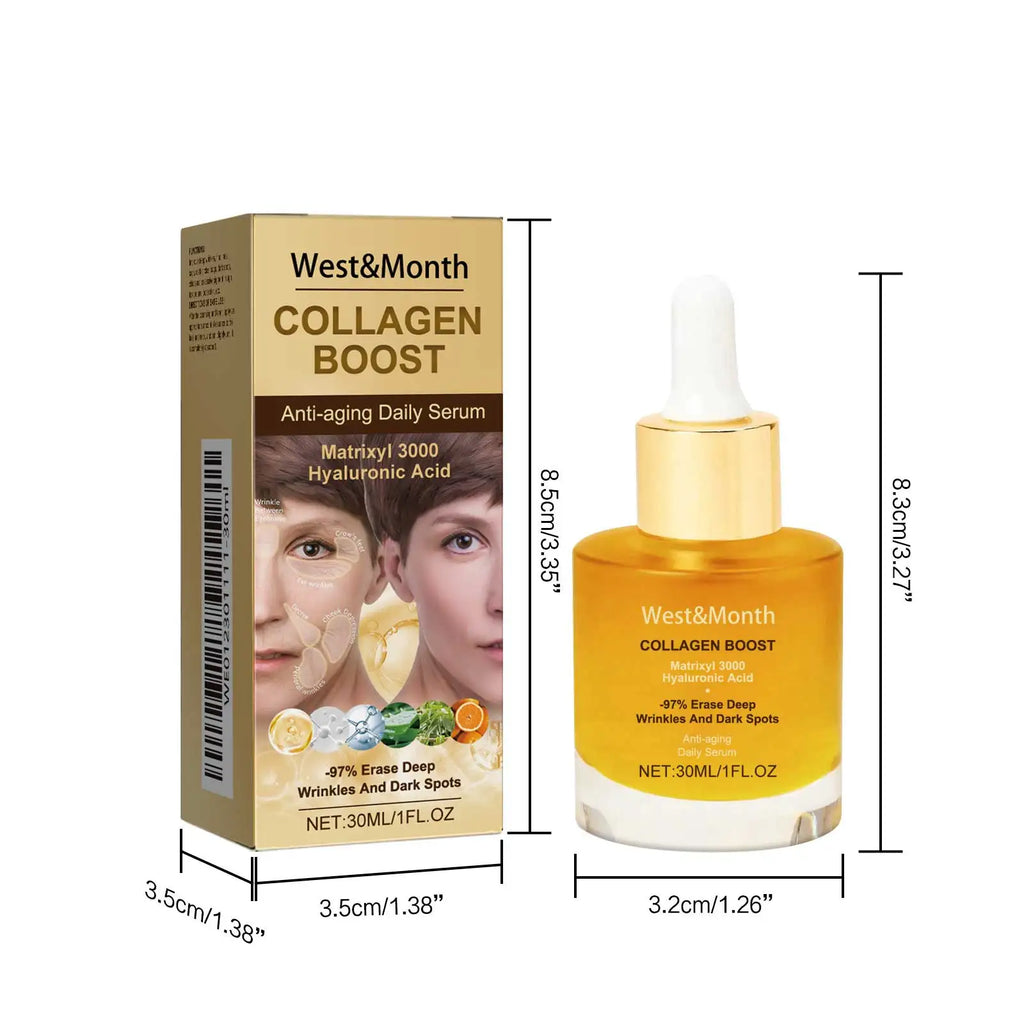 Collagen Face Serum – Anti-Aging, Hydrating & Brightening Anti-Aging Face Serum Zpaxo