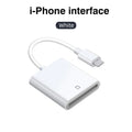 Lightning SD Card Reader Iphone Ipad Camera Memory Adapter Zpaxo IOS to SD