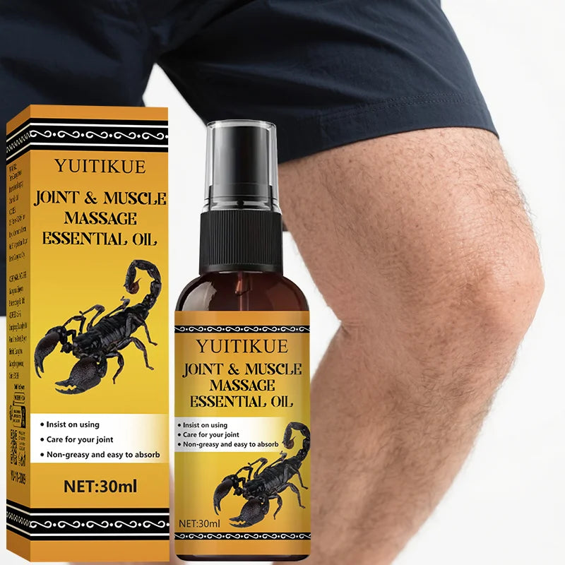 YUITIKUE Joint & Muscle Massage Oil 30ml – Fast Absorption Muscle Massage Oil Zpaxo Default Title