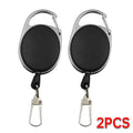 Retractable Keychain Badge Holder – ID Card & Key Ring Clip