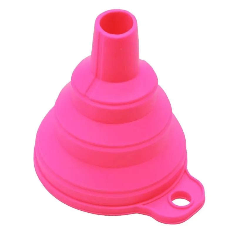 Silicone Folding Funnel – Collapsible Portable Kitchen Tool