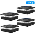 Outdoor Solar Post Cap Lights 3 Modes Fence Light Solar Powered Waterproof Gate Light For 4 Inch Wood Posts Yard Garden Outside Zpaxo 4PCS