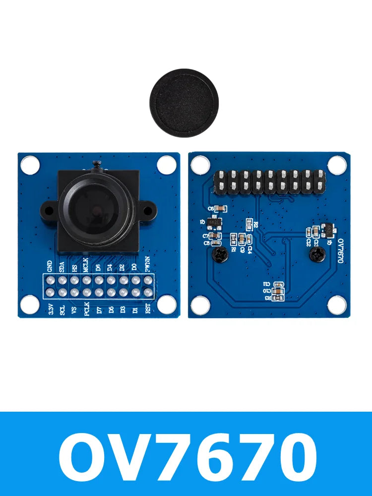 OV7670 Camera Module Supports VGA CIF Auto Exposure Control Display Zpaxo ov7670