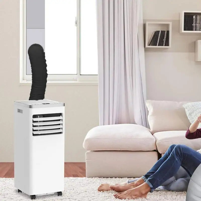 Portable AC Hose Insulation Sleeve Portable Air Conditioner Hose Cover Wrap Adjustable Triple-Layer Insulated Tube Wrap Exhaust Zpaxo