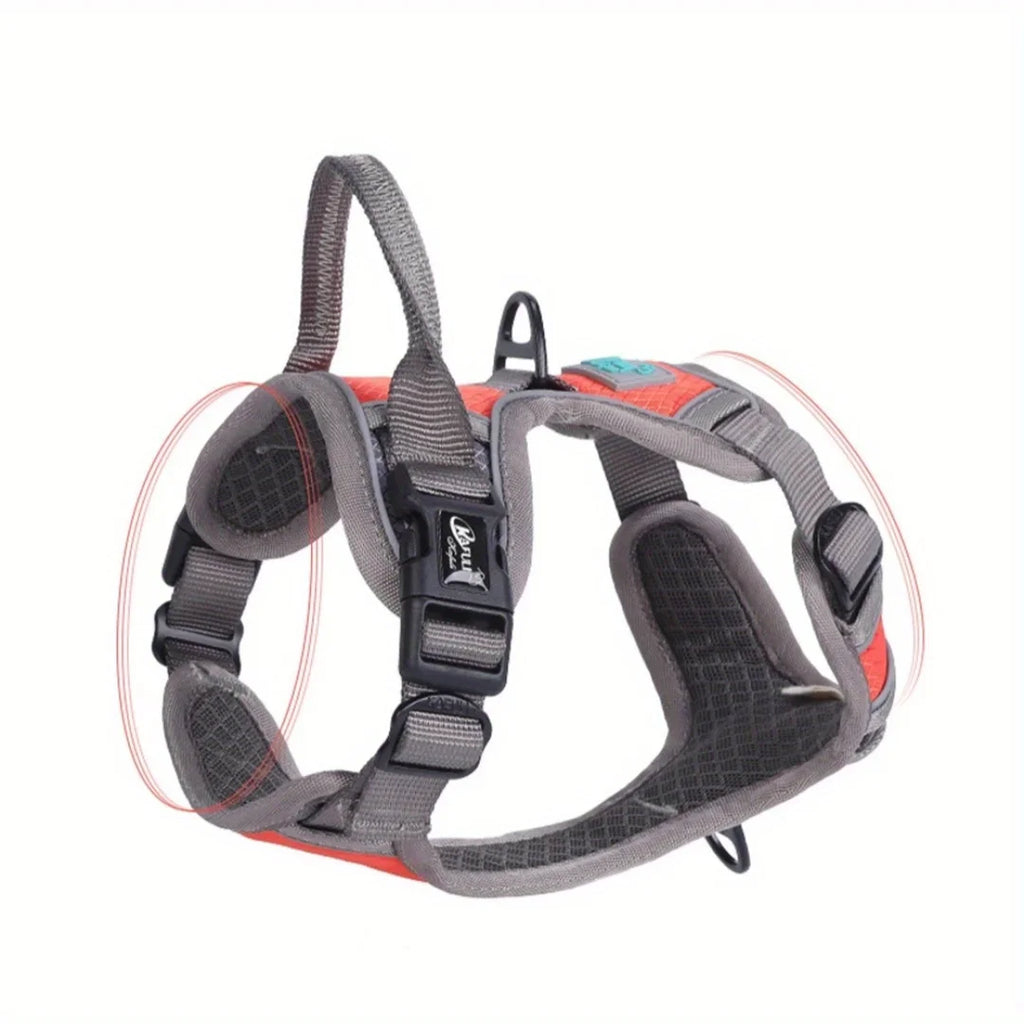 Pet Dog Harness Vest Leash Reflective Anti-pull Outdoor Walking