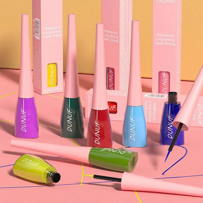 1 Pcs Waterproof Long-Wearing Liquid Eyeliner - Smudge-Resistant, Transfer-Proof, Perfect For Creating Dramatic Looks Zpaxo